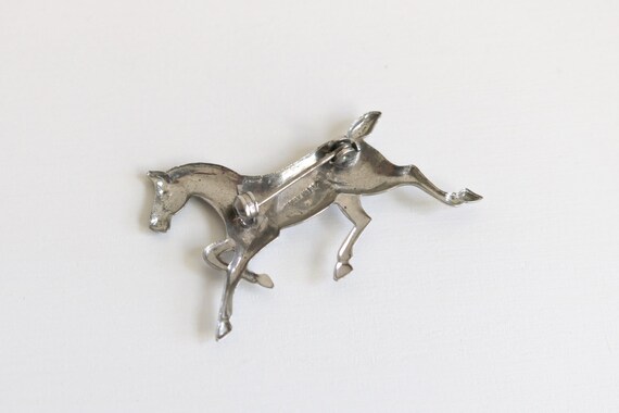 Sterling Horse Pin - image 3