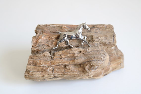 Sterling Horse Pin - image 4