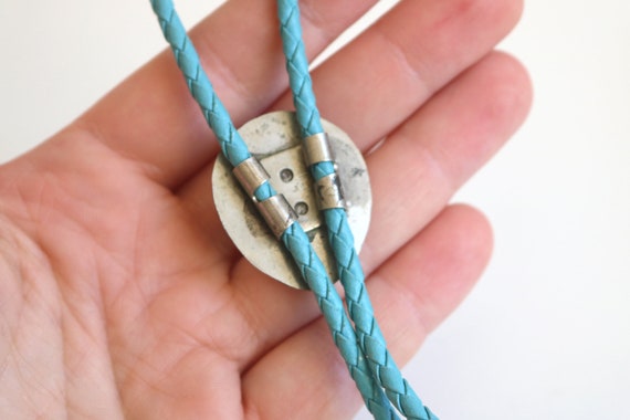 Navajo Turquoise Earrings: Native American Silver Shadowbox Bear Paw Post Earrings by Ted