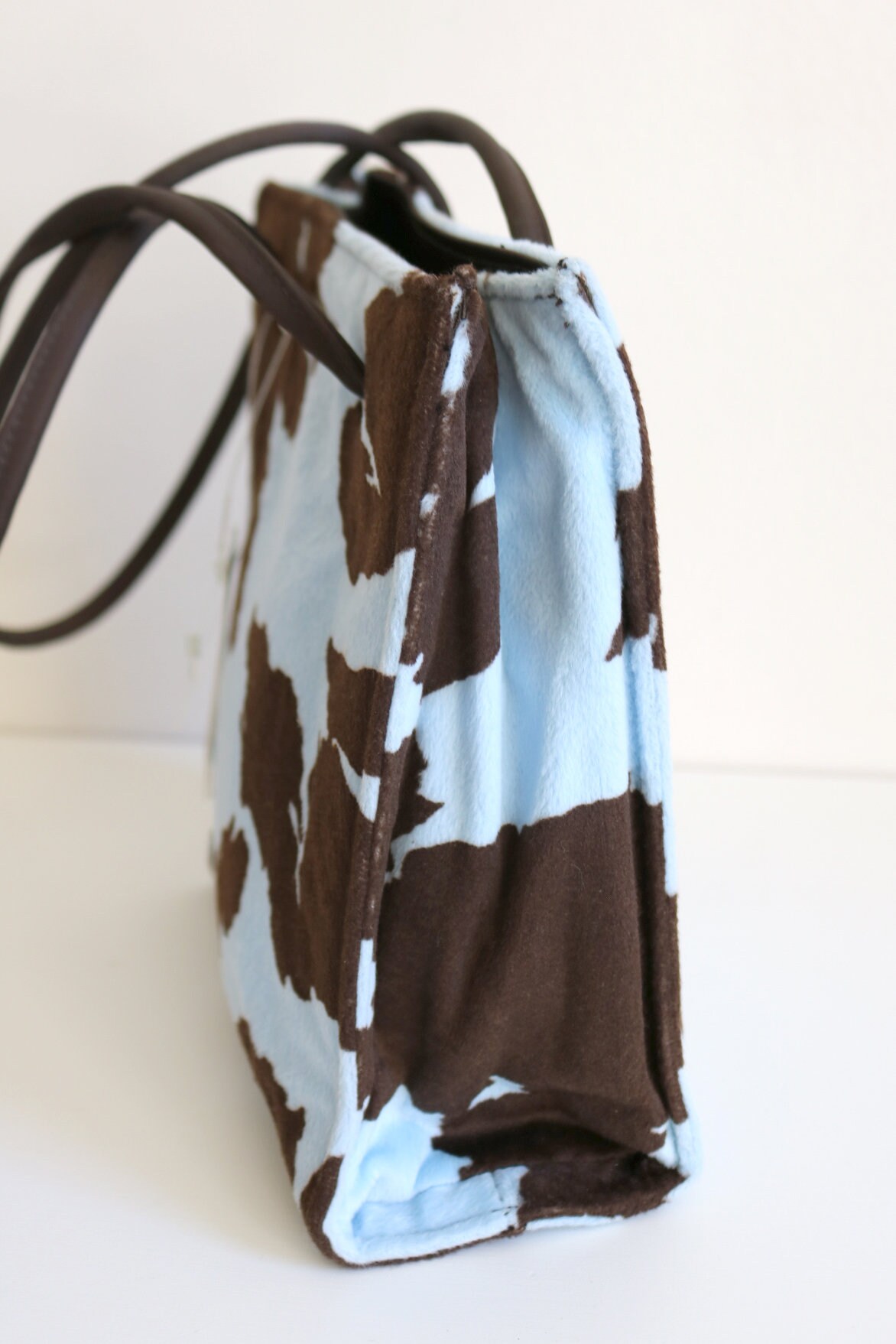 Nine West Faux Fur Cow Purse and Wallet Etsy UK