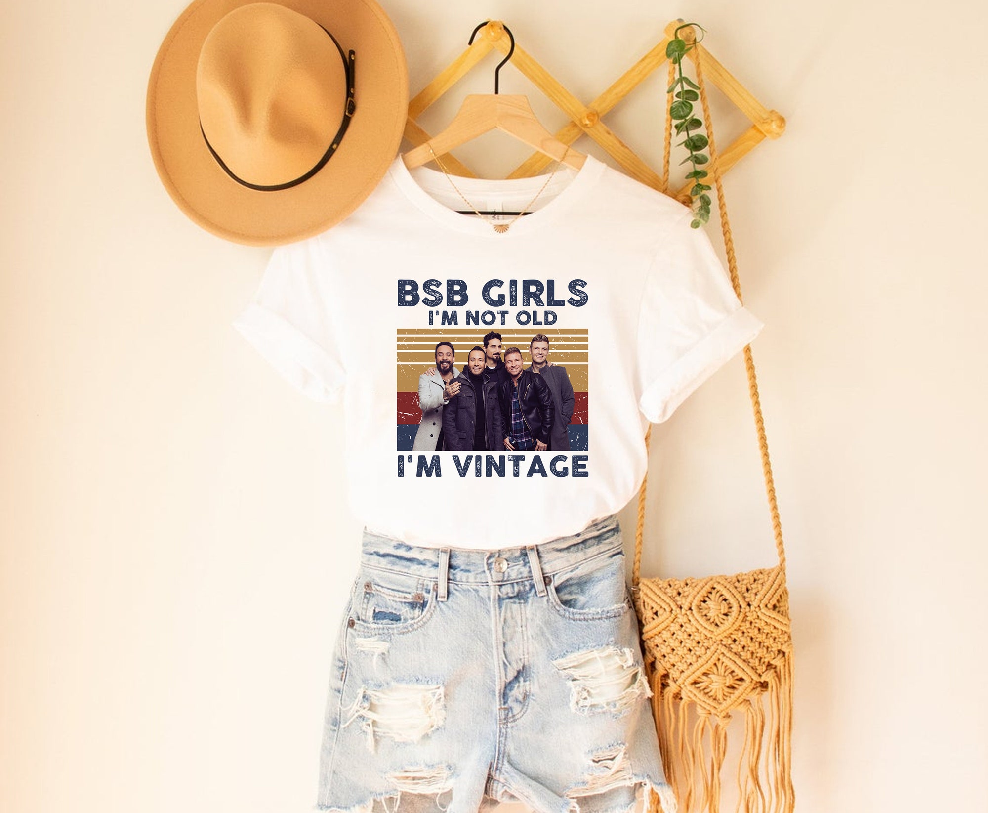 Discover Backstreet Boys Girl I'm Not Old I'm Vintage T-Shirt