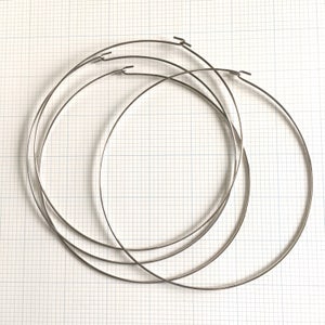 Vintage Wire Necklace, Silver Wire Necklace, Wire Choker, 1PC
