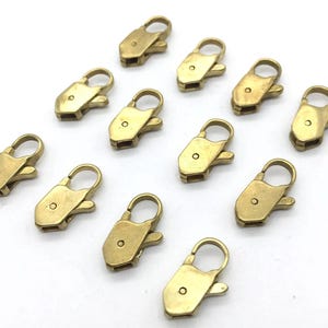 Neuer Verschluss!!! Großer Karabinerverschluss, 17 mm, 4 Stück