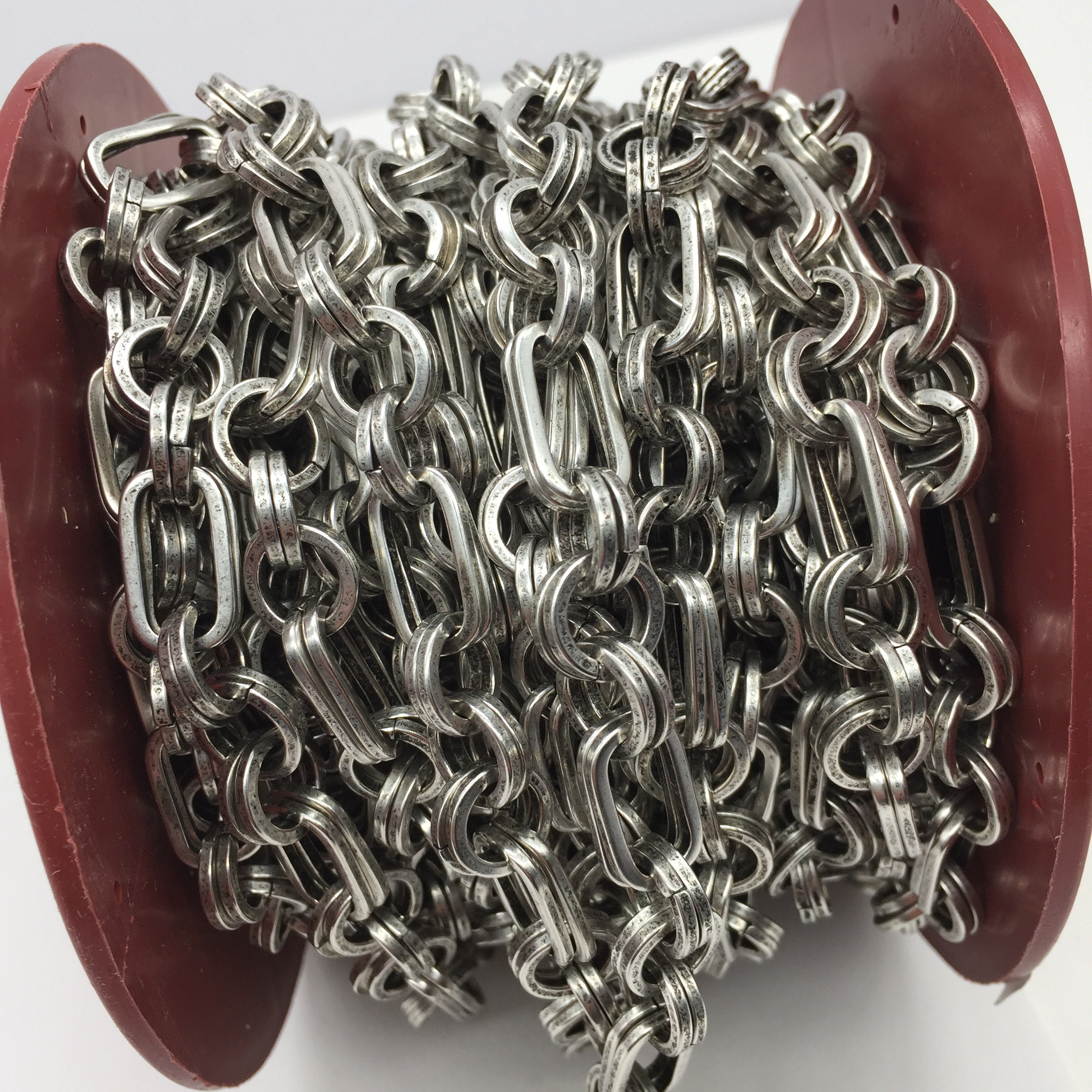 Silver Ox Benjamin Chain, Double Cable Chain, Jewelry Making Chains ...