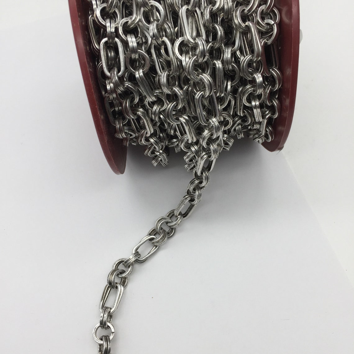 Silver Ox Benjamin Chain, Double Cable Chain, Jewelry Making Chains ...