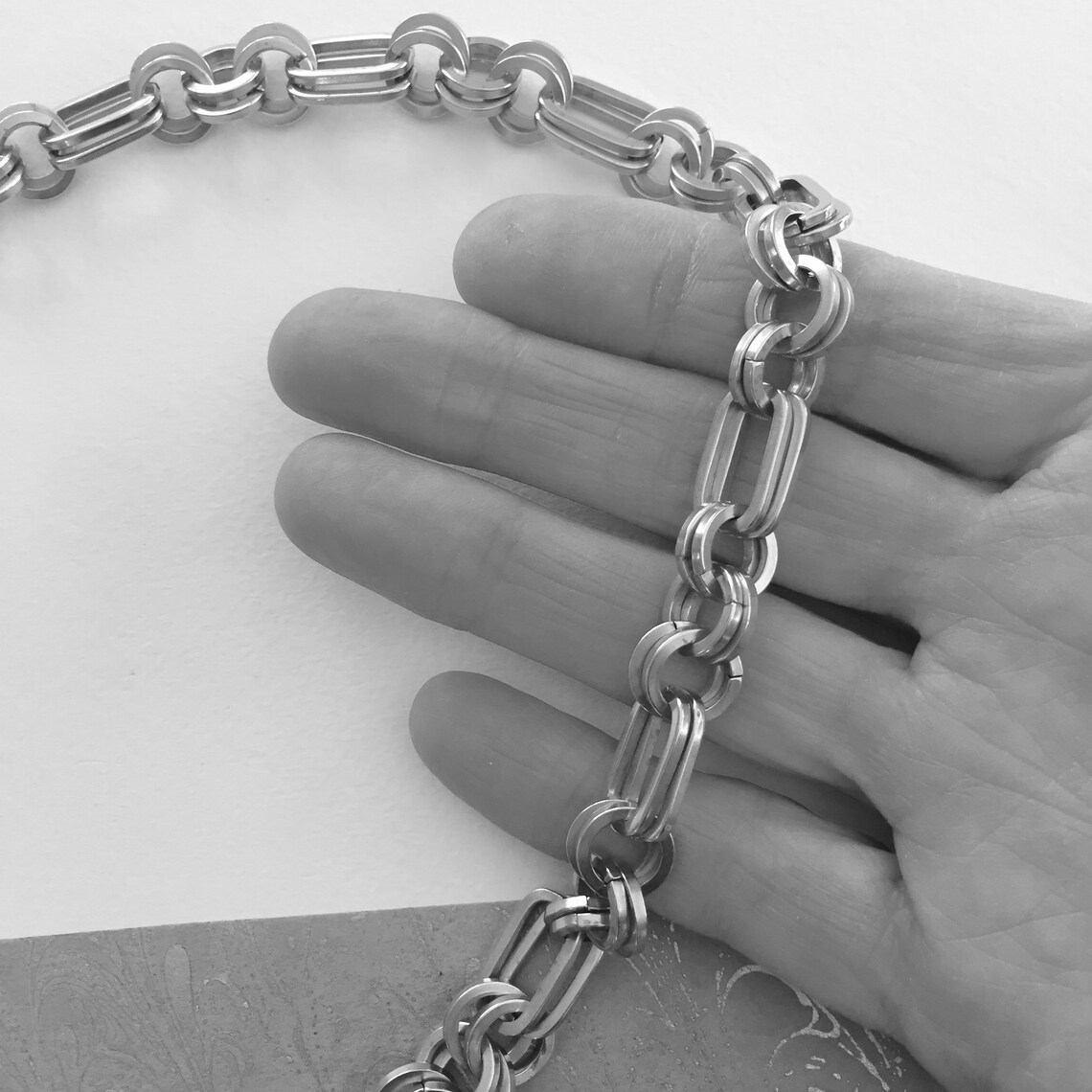 Silver Ox Benjamin Chain, Double Cable Chain, Jewelry Making Chains ...