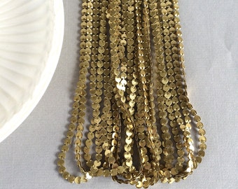 Vintage Heart Chain Necklaces, 18", 3PCS