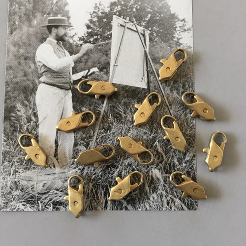 Vintage Brass Lobster Clasp Bird Clasp Brass Clasp 12mm Etsy