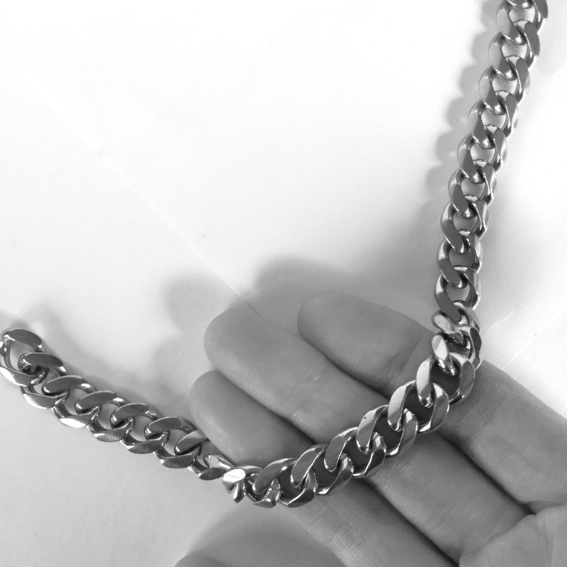 Vintage 11mm Brass Flat Curb Chain Heavy Curb Chain 1FT Etsy