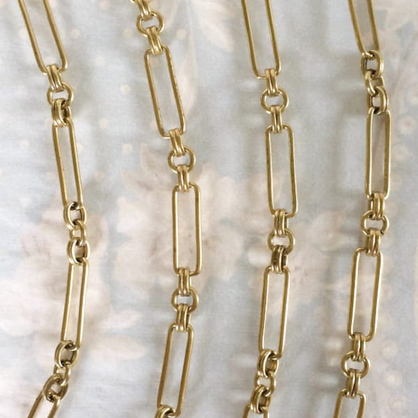 Corey messing kabelketting, sieradenkettingen, 22 mm, 2 FT