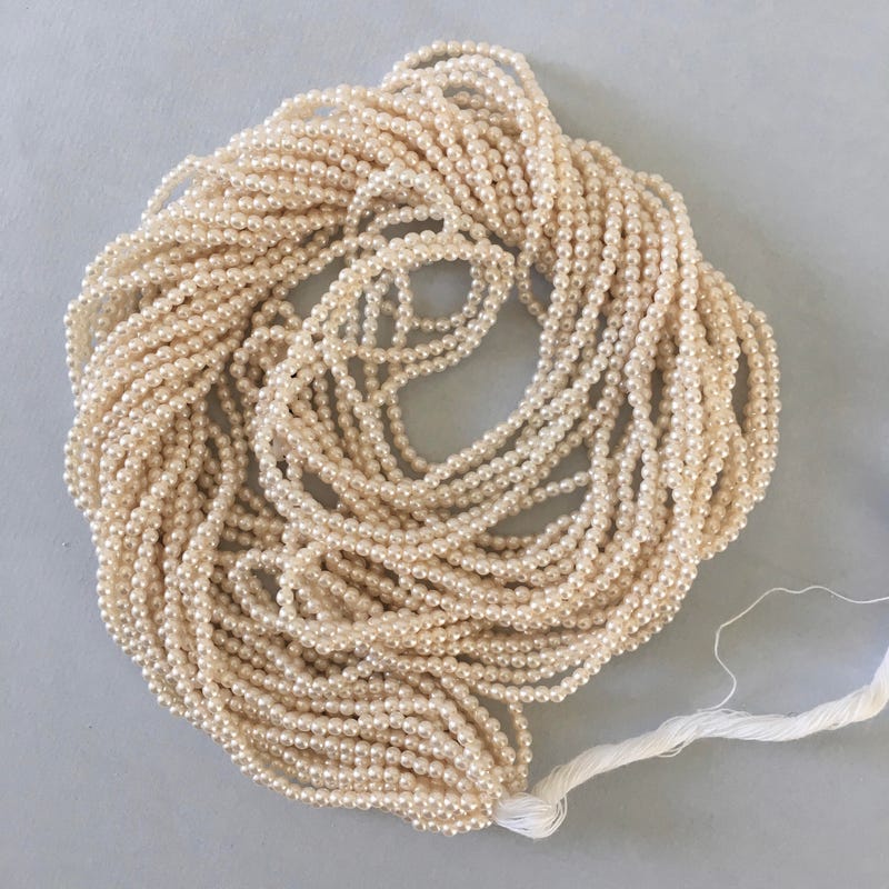 Seed Pearl Itty Bitty Strand Necklace