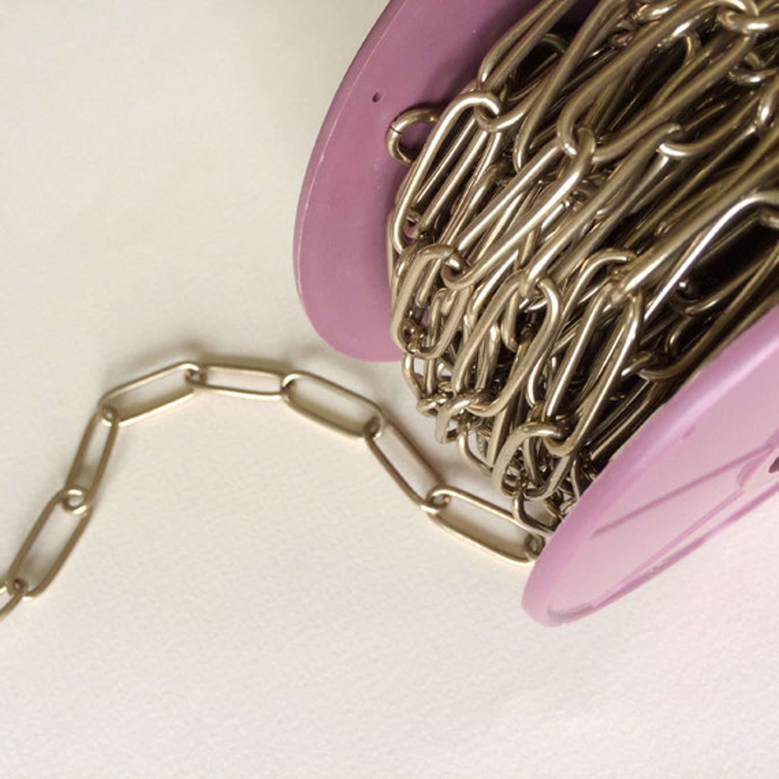 Paper Clip Chain Large Cable Chain XLG Brass Chain 2FT Etsy