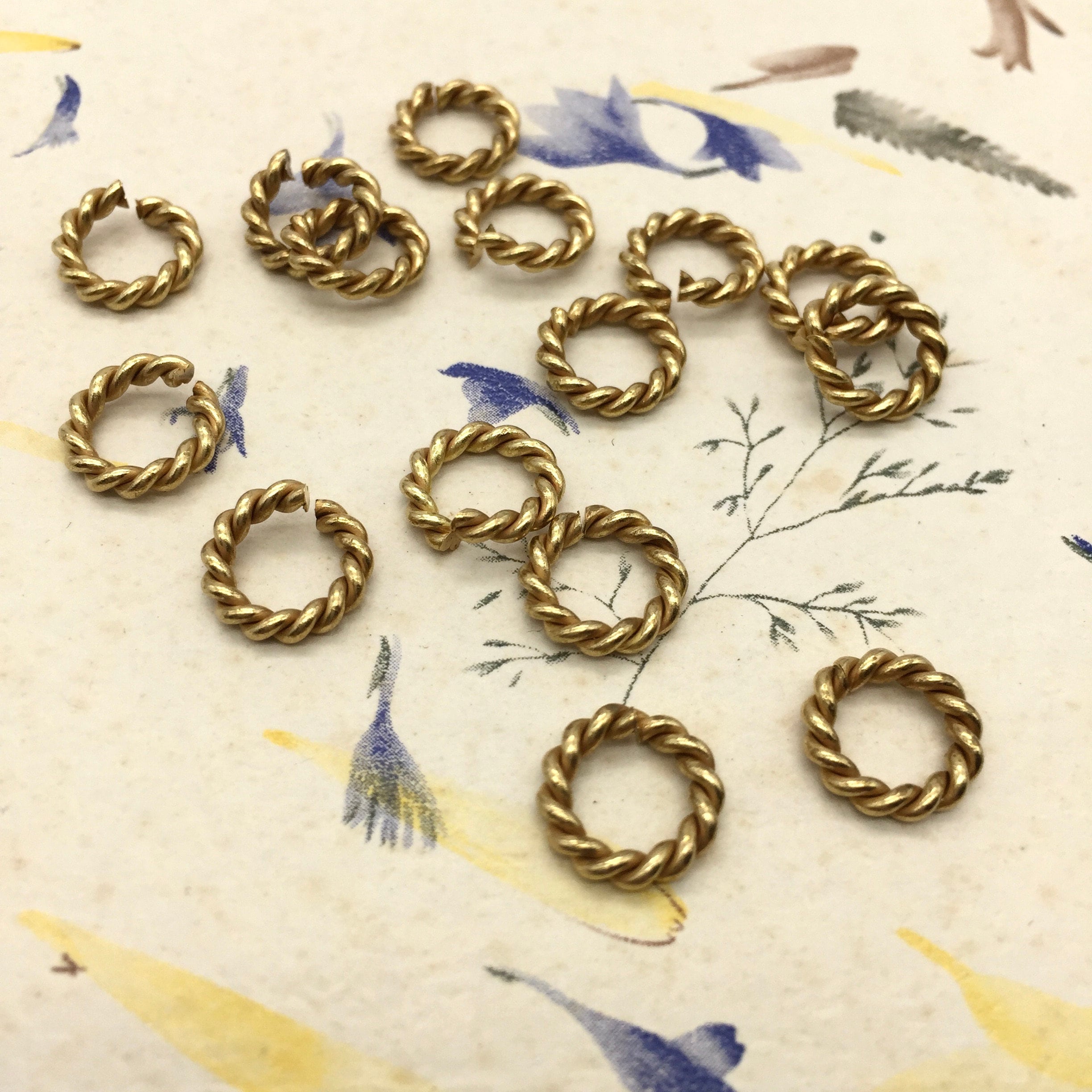 Bead Landing Assorted Jump Rings - Oxidized Brass - Each