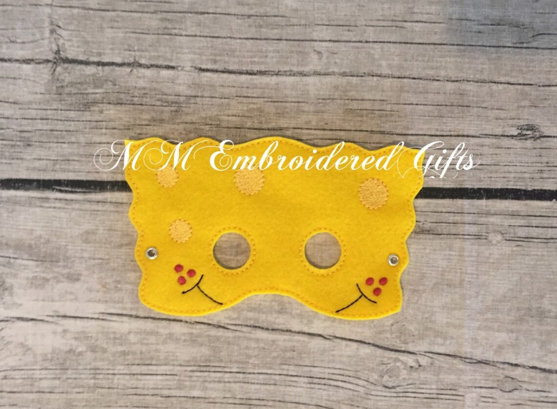 Spongebob Inspired Mask Etsy