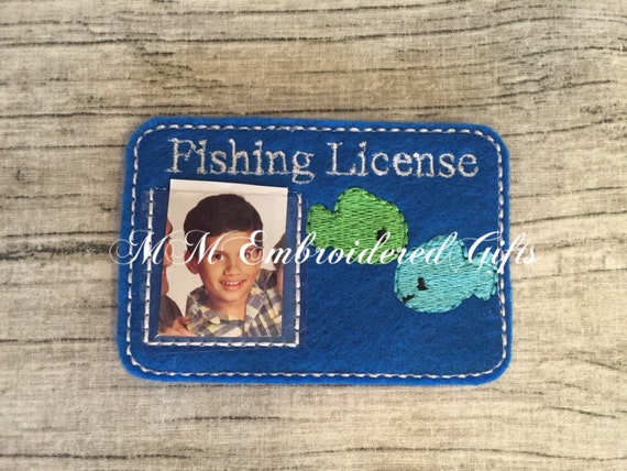 Fishing License Pretend Play - Etsy