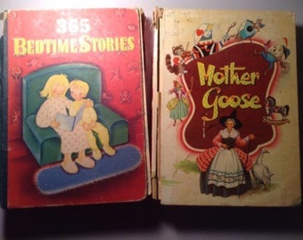 Vintage Children's Books, set of two