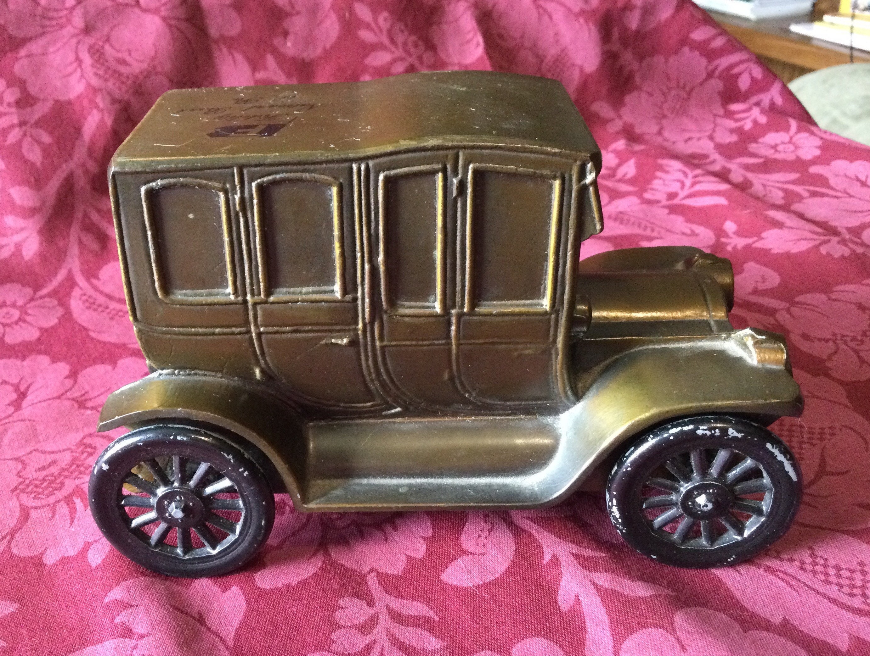 FNB Antique Car Coin Bank Etsy