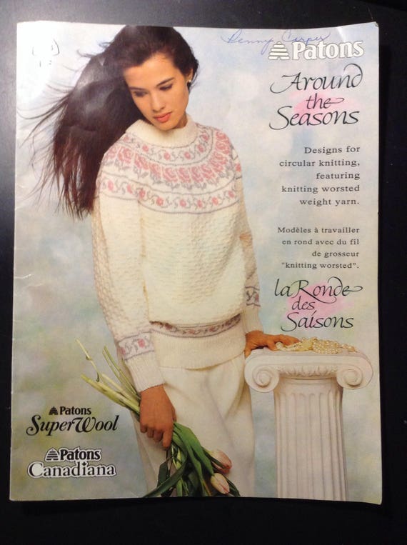 Cables, Raglans, Coats, Oh My Lot of Five Knitting Pattern Books 