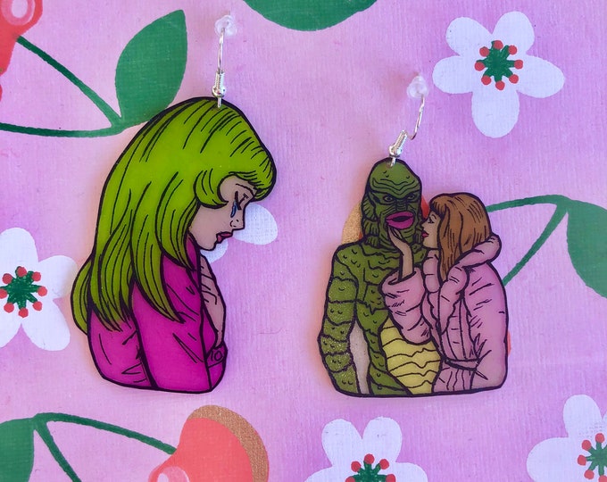 Player Creature romance earrings