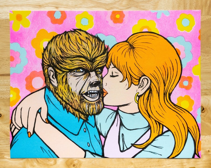Wolfman love print