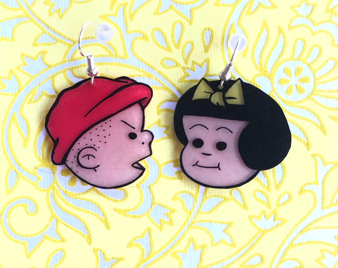 Nancy and Sluggo earrings