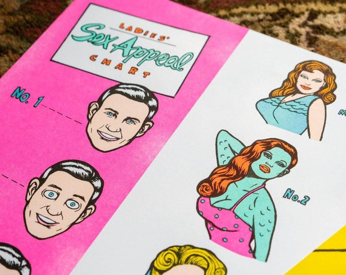 Gag gift gone wrong risograph print
