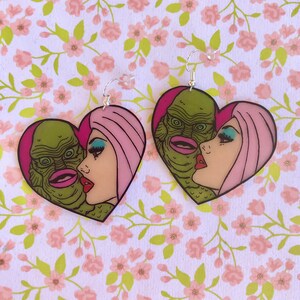 Creature daydreams romance earrings