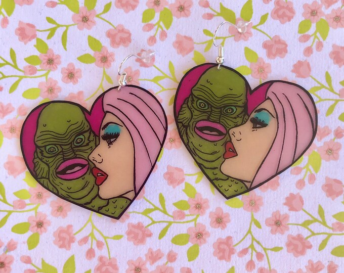 Creature daydreams romance earrings