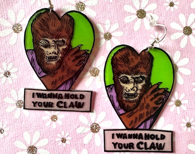Claw earrings