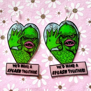 We’d make a splash together earrings