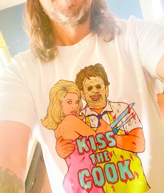 Kiss the Cook Leatherface Unisex Tee Etsy Australia