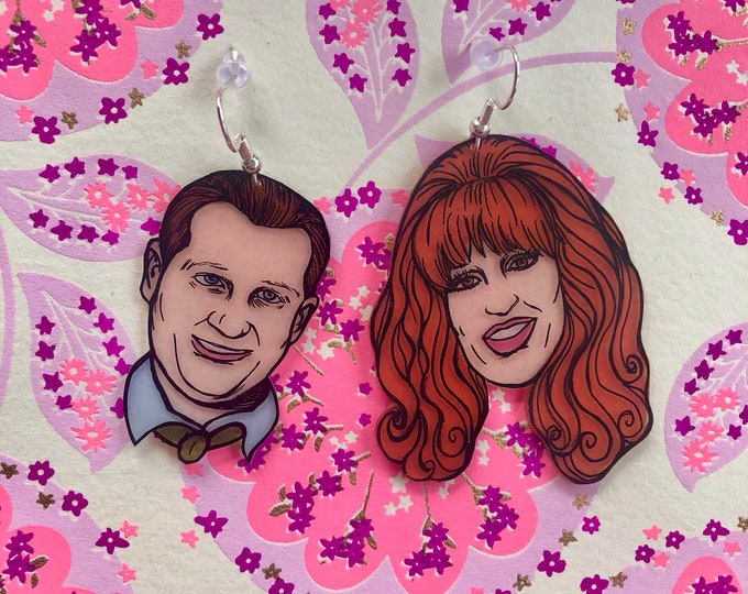 Peg and Al earrings
