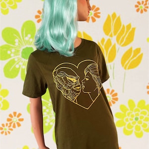 Unisex creature heart t-shirt image 1