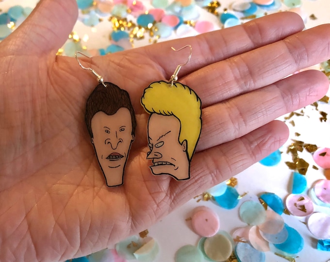 Beavis and Butthead earrings