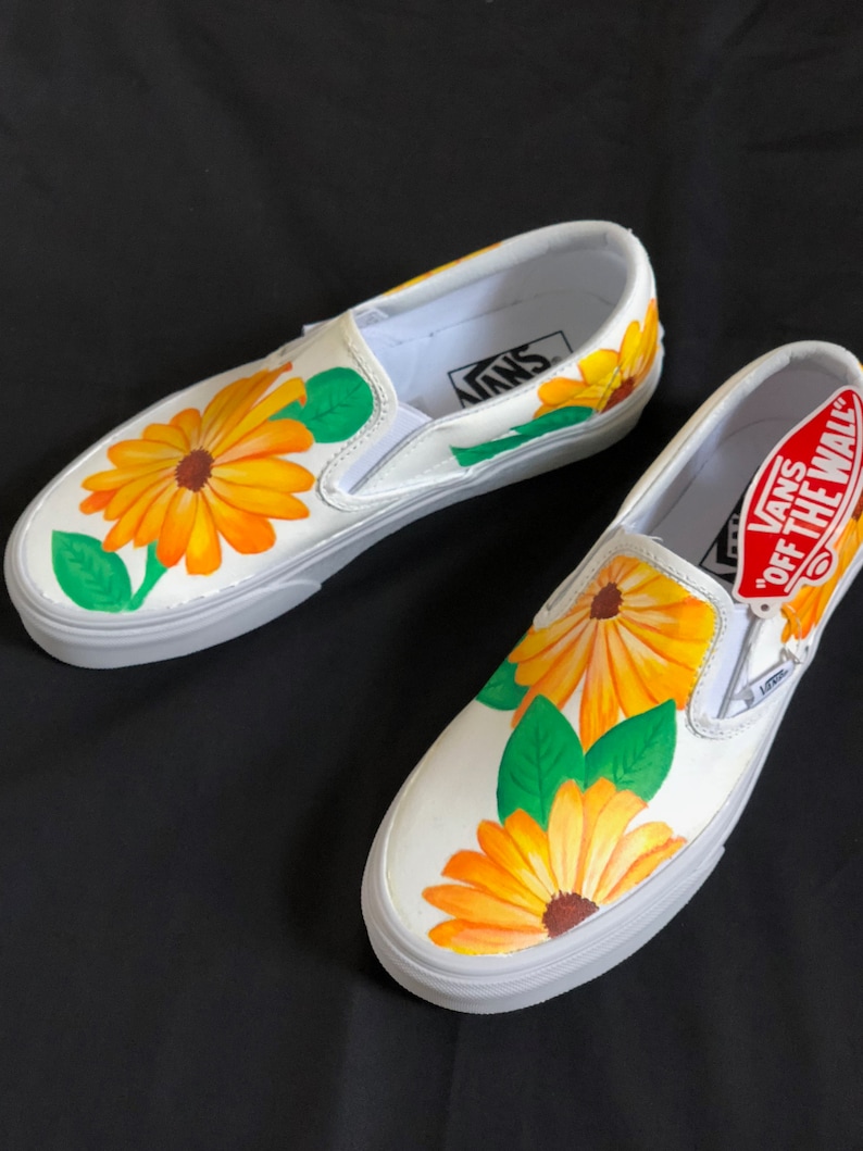 painted van shoes