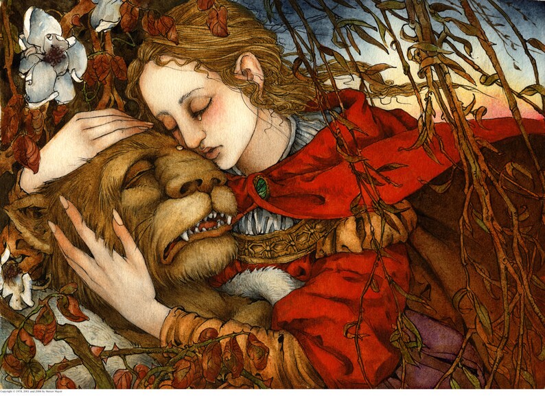 Mercer Mayer's Beauty And The Beast Signed Giclée Print Etsy