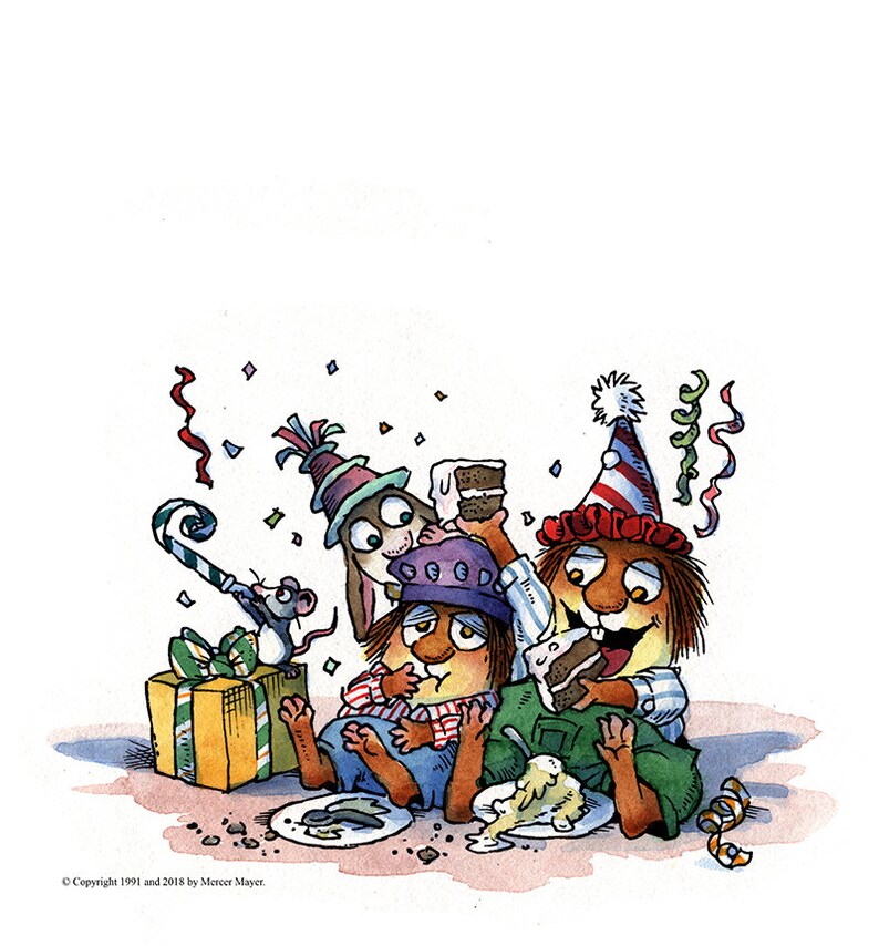 Little Critter Just Me And My Brother Signed Giclée Print Jmmlb0010 01 Free
