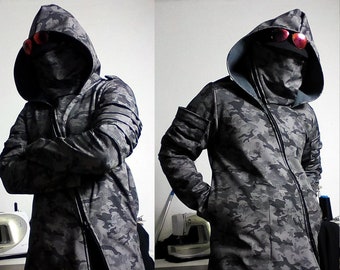 Hylo Hoodie ( tags tactical techwear dark street urban military mens fashion dystopic post apocalyptic clothing )