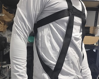 Exo Vest - Skeletonized harness or belt vest available any size any color