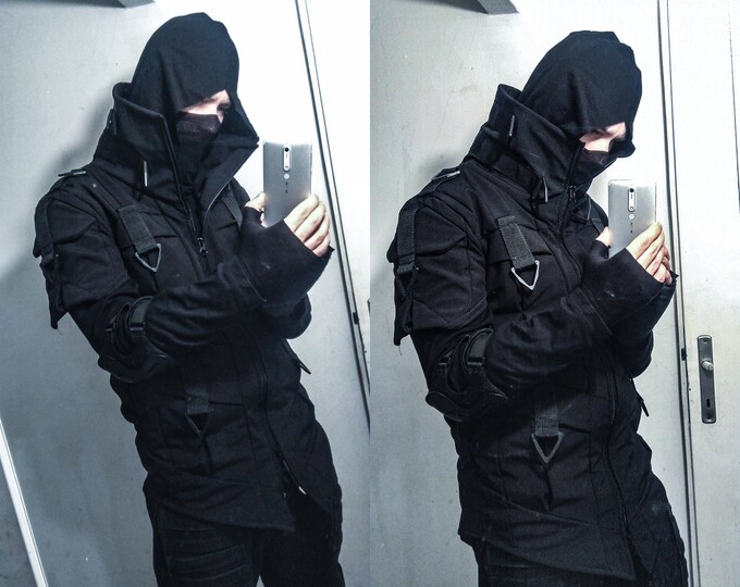 Tech Ninja Jacket Etsy