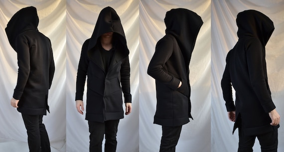Underworld Hoodie Innovative Blazer Suit Coat Like Hoodie With Extra Large  Hood Tailored Customizable Buttons Elegant Innovative Shadow -  Canada