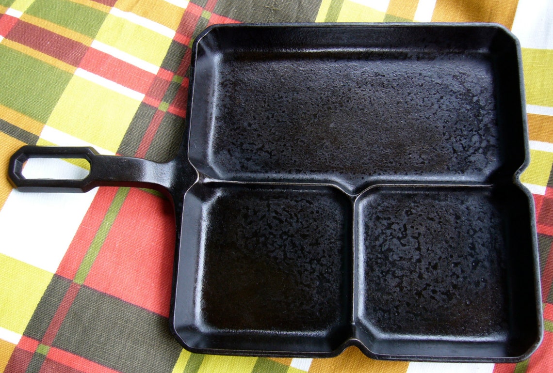 GRISWOLD CAST IRON Colonial Breakfast Skillet Erie Pa 666 Etsy