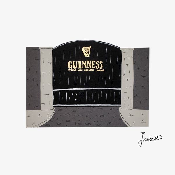 Places in Ireland - A4 prints - Guinness - Stella - Croke Park