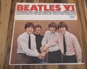 Beatles VI Vinyl Record Capitol T2358 Monaural