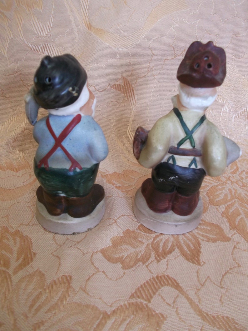 Kelvin Sourdough Jake Salt /& Pepper Shakers Ceramic Japan