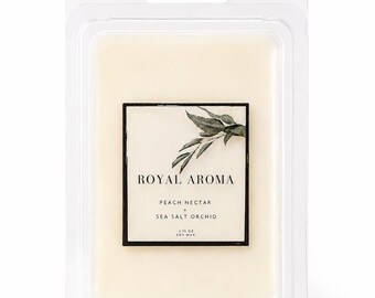 Peach Nectar + Sea Salt Orchid Wax Melt