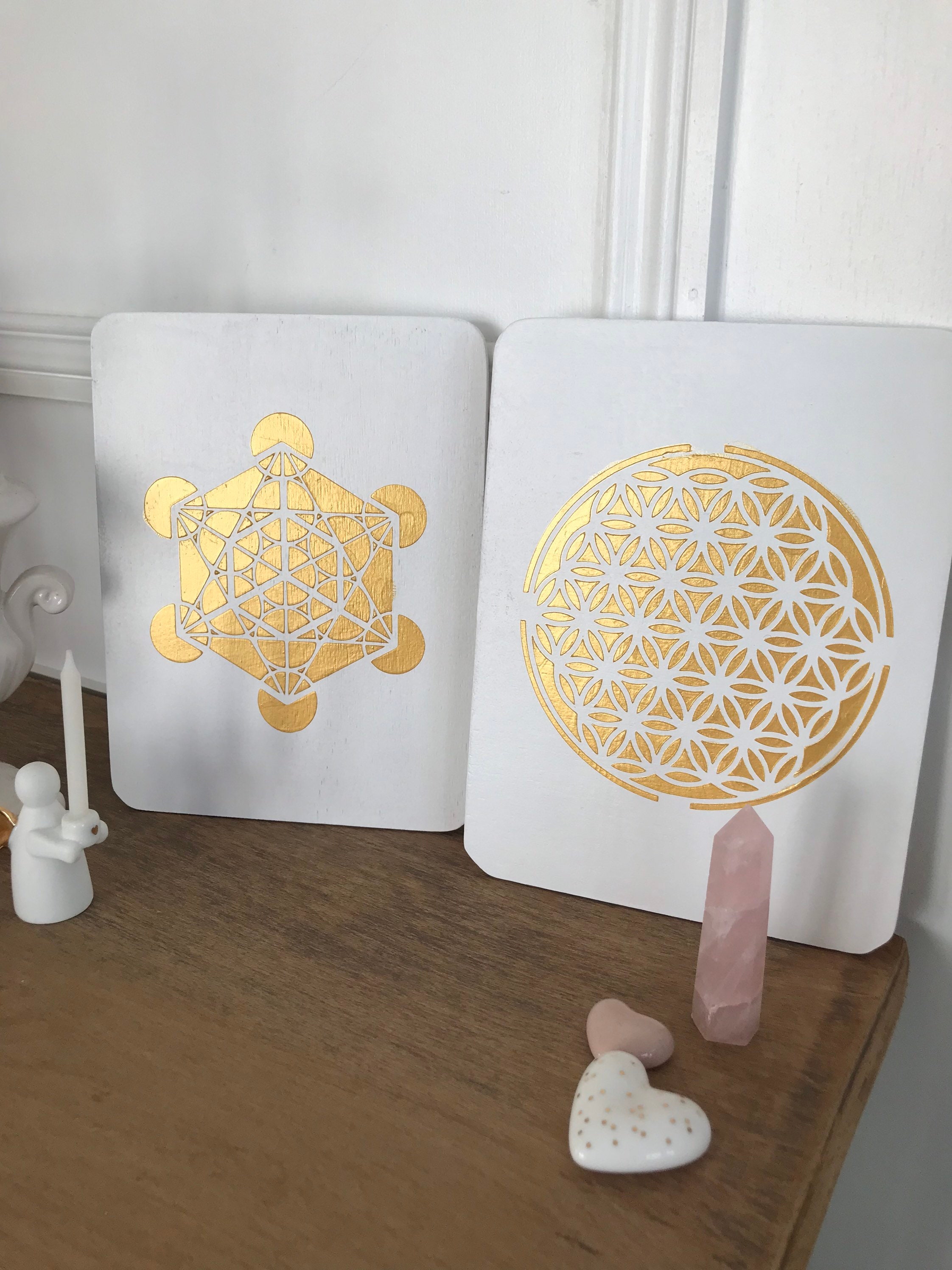 Plaques de Géométrie Sacrée