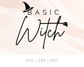 INSTANT DOWNLOAD | Basic Witch SVG