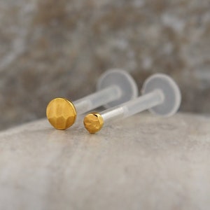 2 pcs 2 mm ou 3 mm Anneau à Lèvres Tragus Rond Monroe Boucle D'oreille Cartilage D'oreille Barres Piercing