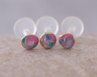 Helix Conch Tragus 16 Gauge Flat Back Hypoallergenic Piercing